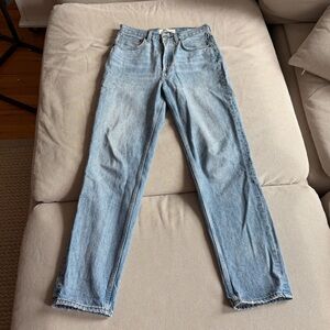 Denim Forum The BF High Rise Loose Light Wash Jeans